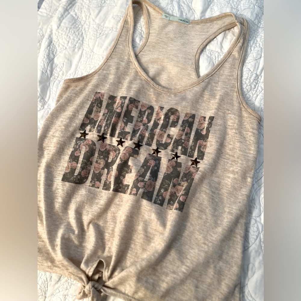 Maurice’s, Size L, Tan Tank Top
